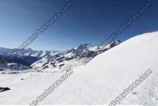 Photo Texture of Background Snowy Mountains